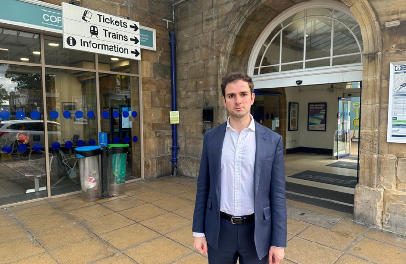 Scarborough Station ticket office saved !